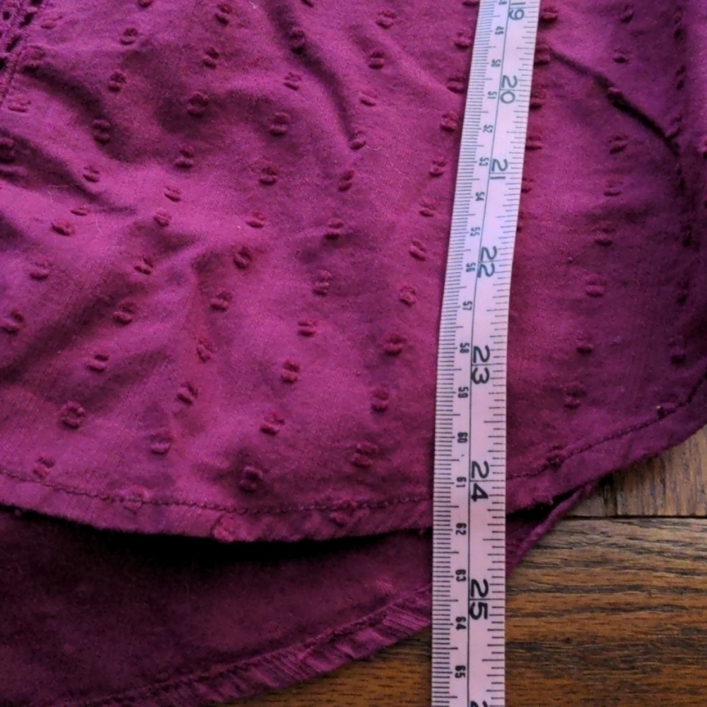 ANTHROPOLOGIE pilcro tavi button down blouse xs - Picture 10 of 11